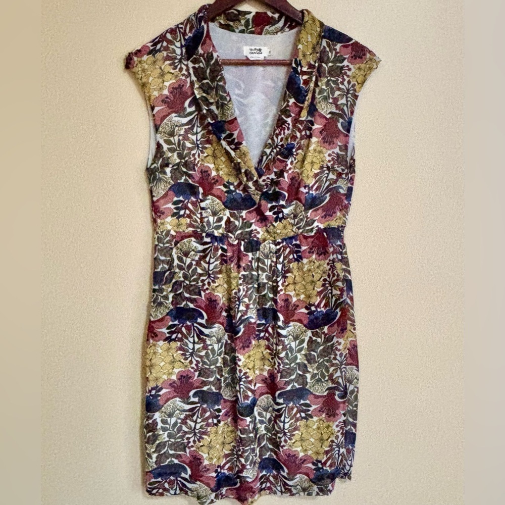 Molly Bracken Multicolor Floral Midi Dress